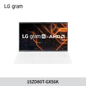 상품 이미지: LG AMD AI 그램 15ZD80T-GX56K 크라켄5  라이젠 AI 340/16GB/256GB
