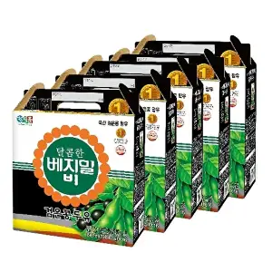 상품 이미지: 베지밀 달콤한 베지밀B 검은콩 두유 190ml x 80팩