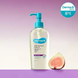 상품 이미지: [공식] 더마비 데일리 모이스처 바디오일 200ml (퍼플 피그)
