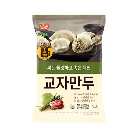 상품 이미지: 개성 교자만두 2종 600g*5봉 (고기/김치)