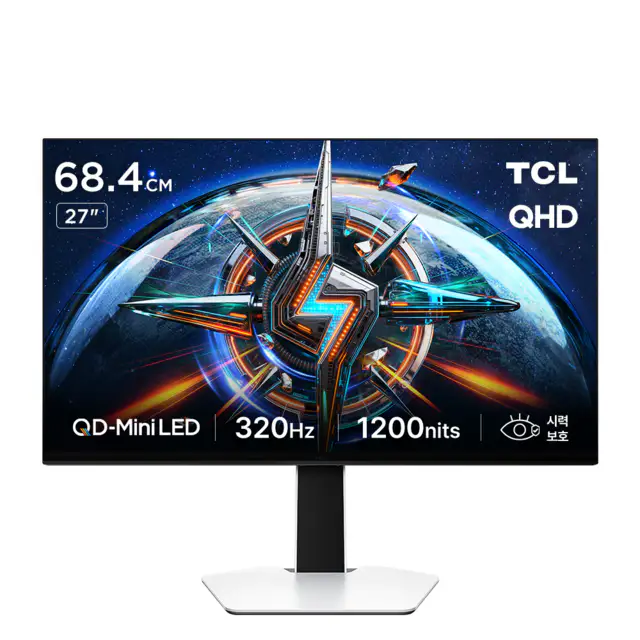 상품 이미지: TCL QHD 320Hz QD-Mini LED HDR 1000 HFS 게이밍 모니터