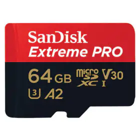 상품 이미지: 마이크로 SD카드 64GB 64기가 Extreme Pro 블랙박스 핸드폰 닌텐도 카메라 외장 메모리 정품 샌디스크