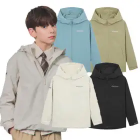 상품 이미지: 디스커버리 키즈(정) DKWJ11051 키즈 베르텍스 에센셜 바람막이 자켓