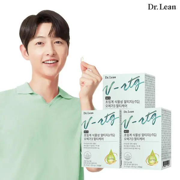 상품 이미지: 닥터린 초임계 식물성 알티지(rTG) 오메가3 멀티케어 3박스(3개월분)