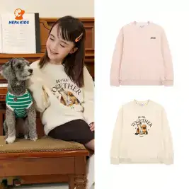 상품 이미지: NEPA KIDS 네파키즈 공용 기모 틴트 펫 맨투맨 KJF5303