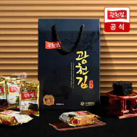 상품 이미지: (신선집중) 광천김 3대째 달인 재래 도시락김 선물세트 27봉 (17시까지 당일출고)
