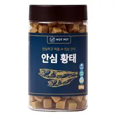 상품 이미지: 핫펫 강아지 안심 져키, 황태, 200g, 1개