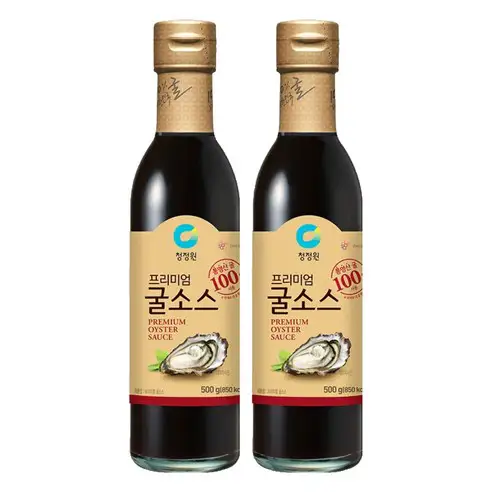 상품 이미지: 청정원 프리미엄 굴소스, 500g, 2개