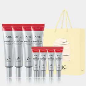 상품 이미지: AHC 텐레볼루션 아이크림 포페이스 35ml 4개 +(증정) 텐레볼루션 아이크림 7ml 4개+ 쇼핑백(버터)