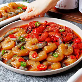 상품 이미지: 백년본가 당일제조 수제 비법 간장 깐새우장 500g+양념 깐새우장 500g
