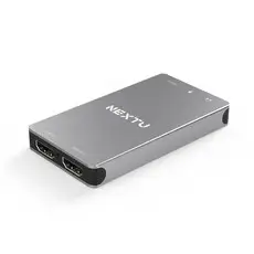 상품 이미지: 넥스트유 USB-C UHD HDMI 캡처보드, NEXT-7324HVC-4K