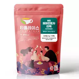 상품 이미지: [심야마트]티플레이스 페퍼민트차 삼각티백 50티백, 허브차
