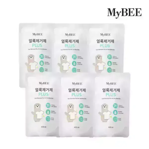 상품 이미지: 마이비 얼룩제거제 플러스 리필 (400ml) 6개