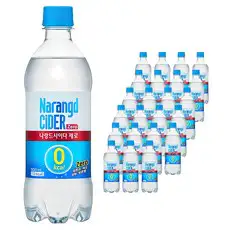 상품 이미지: 나랑드사이다 제로, 500ml, 24개