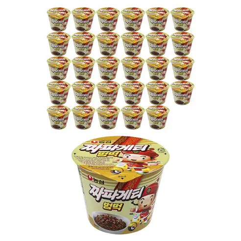 상품 이미지: 짜파게티 범벅 70g, 30개