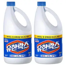상품 이미지: 유한락스 레귤러, 2L, 2개