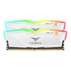 상품 이미지: TeamGroup TForce DDR4-3600 CL18 Delta RGB 화이트 패키지 가넷 램 32GB 데스크탑용, 1개