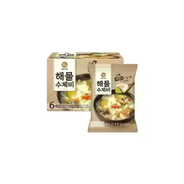상품 이미지: [60분러시] 이가자연면 해물수제비 6개입 BOX