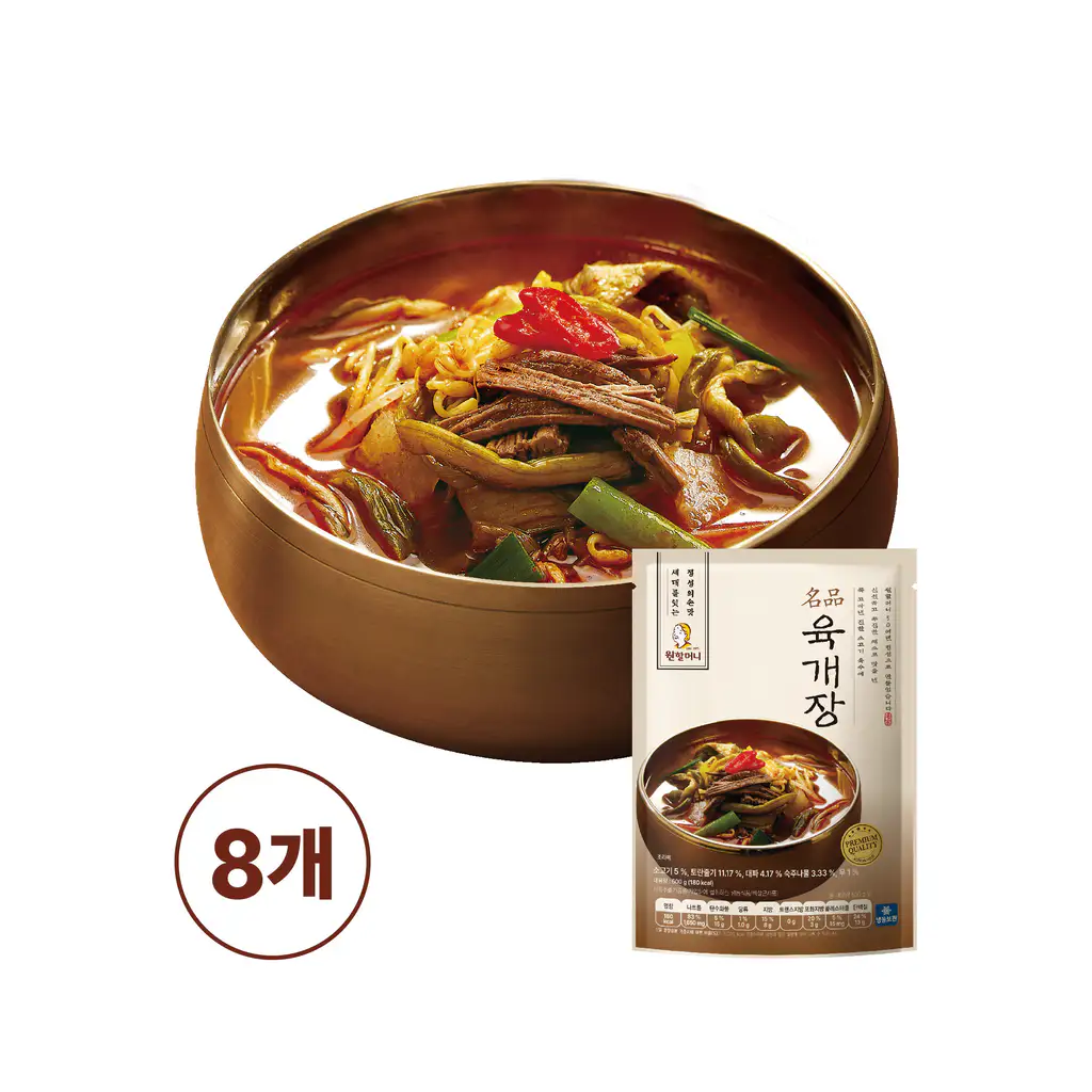 상품 이미지: 원할머니 명품 육개장 600g X 8개