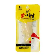 상품 이미지: 웁스 반려동물 닭가슴살 간식, 오리지널, 22g, 30개