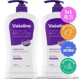 상품 이미지: 1+1메르헨트 바세린 인텐시브 대용량 바디로션 1000ml 향좋은 고보습 바디크림 남자 여자