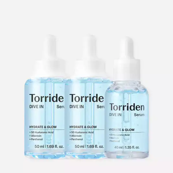 상품 이미지: [SET] [NEW] 토리든 다이브인 저분자 히알루론산 세럼 50ml+50ml+40ml (+다이브인 세럼 20ml+멀티패드 10매입)