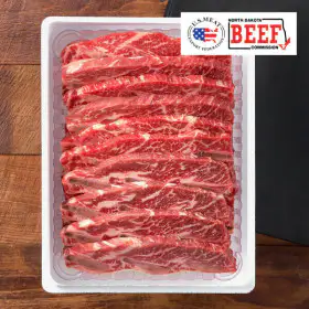 상품 이미지: (신선집중) 미국산 초이스 678번 꽃갈비 LA갈비 2kg 선물세트 + 부직포가방