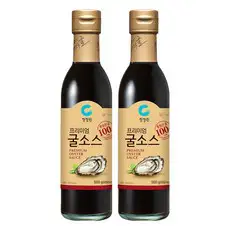 상품 이미지: 청정원 프리미엄 굴소스, 500g, 2개