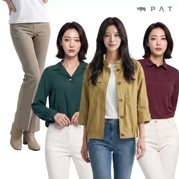 상품 이미지: [30%쿠폰][PAT] 본사 FW 시즌 오픈 여성 티셔츠/블라우스/자켓/팬츠 外 100종 택1