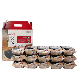 상품 이미지: 광천 석이네 원초함유 90프로 도시락김 15g x 15봉