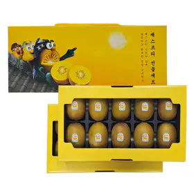 상품 이미지: 제스프리 골드키위 자이언트 사이즈 2단 선물세트 총 3.1kg (20입 개당 150g