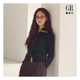 상품 이미지: 조르쥬 레쉬 26FW 하이넥 레인보우 가디건 3종