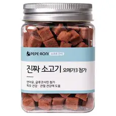 상품 이미지: 페페로니 강아지 진짜 져키, 소고기, 180g, 1개