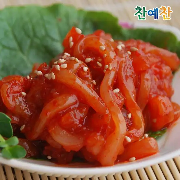 상품 이미지: 찬예찬 국내산 오징어젓 1kg