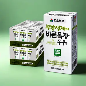 상품 이미지: 파스퇴르 바른목장 190ML 48입