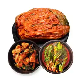 상품 이미지: 박미희명장 도미솔김치 왕비포기7kg+총각2kg+쪽파갓2kg(3종,11kg)