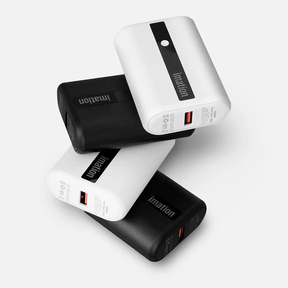 상품 이미지: [추석 특별 할인] 이메이션 20W 미니 고속 충전 보조배터리 10000mAh 잔량표시 IMPB100 기내반입가능, 블랙 색상 품절