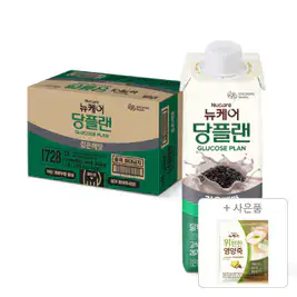 상품 이미지: 뉴케어 당플랜 검은깨맛 200ml, 24입, 1개 + 증정(위(we)편한영양죽 40g, 1개)