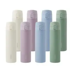 상품 이미지: 본사 1+1 슬림핏 원터치 텀블러 400ml 총2개