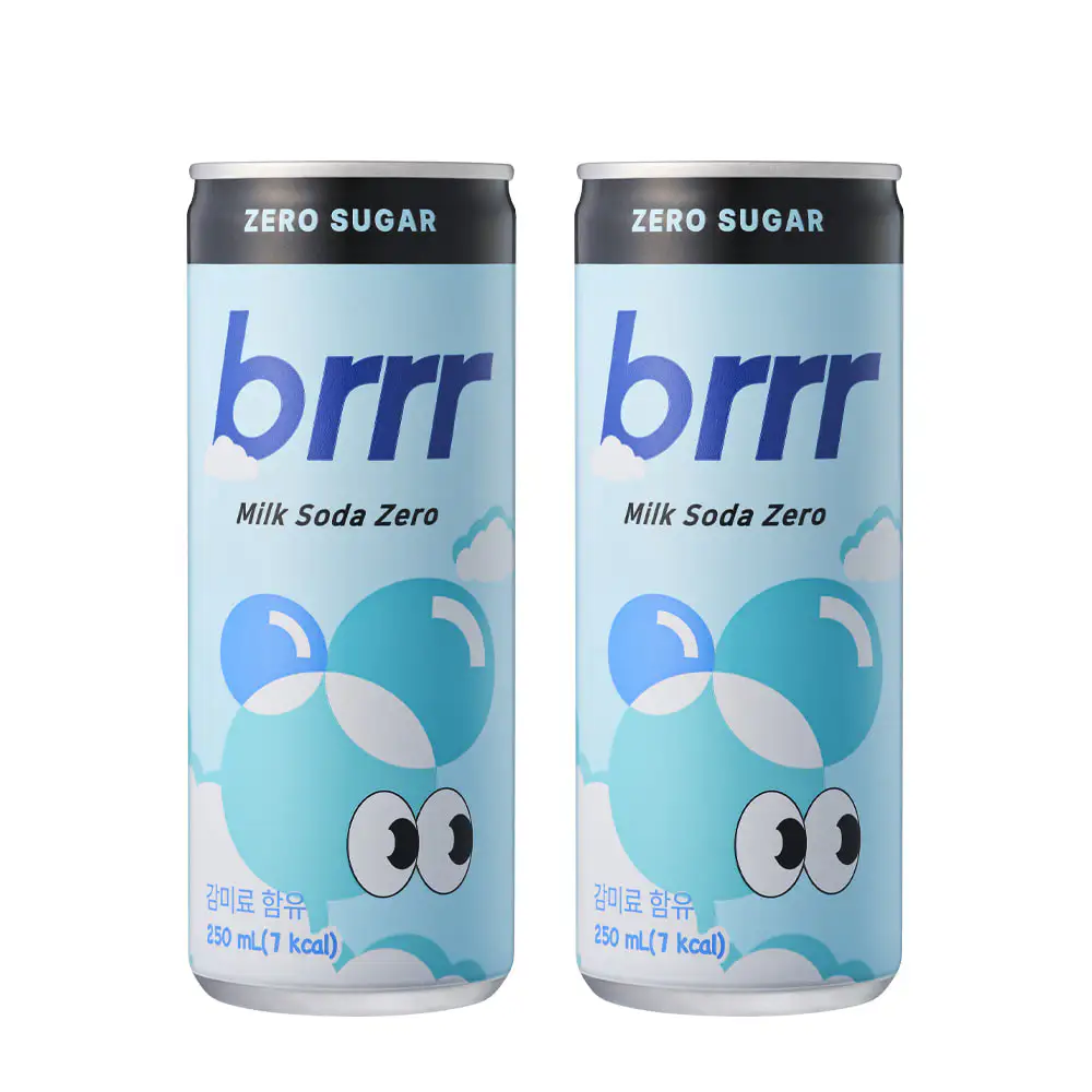 상품 이미지: 부르르 밀크소다제로 밀크 250ml X 30캔