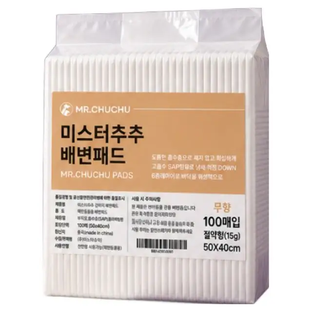 상품 이미지: 미스터추추 강아지 배변패드 무향 15g