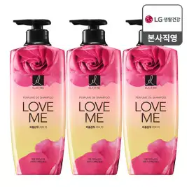 상품 이미지: 엘라스틴 퍼퓸 러브미 샴푸 600ml 3개