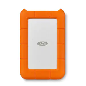 상품 이미지: LaCie Rugged 미니 외장 하드드라이브 4TB 오렌지 (LAC9000633)