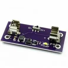 상품 이미지: LilyPad AAA 배터리 전원 모듈 - 5V 승압 컨버터 - 아두이노 웨어러블 DIY 전원 보드, 1개