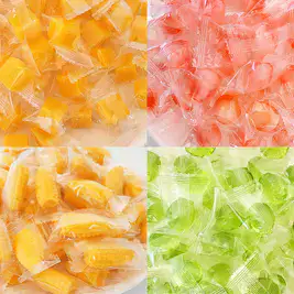 상품 이미지: 애플망고 과일 젤리 1kg 디저트 간식 대용량 모음