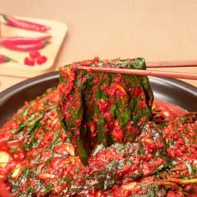 상품 이미지: 참맛나김치 국내산 100% 깻잎김치 500g 당일생산