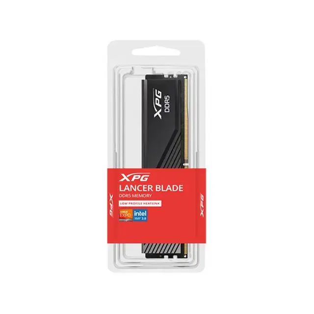 상품 이미지: ADATA DDR5-5600 CL46 LANCER BLADE 블랙 서린 (16GB)