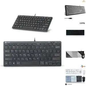 상품 이미지: USB 미니 키보드/유선/무소음/삼성/인체공학/컴퓨터/텐키리스/자판기/게임/게임용/LED/사무용/자판/사무실