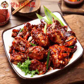 상품 이미지: 양님이 양념꽃게장1kg/쭈꾸미볶음/낙지볶음 게장