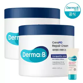 상품 이미지: [공식] 더마비 세라엠디 리페어 크림 430ml x2개+튜브견본(랜덤)